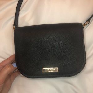 Black Kate Spade crossbody bag